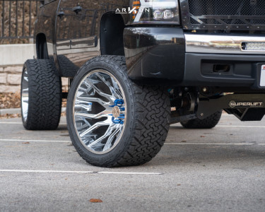 1 2010 Silverado 1500 Chevrolet Superlift Suspension Lift 8in Arkon Off Road Roosevelt Chrome