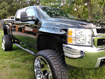 2012 Chevrolet Silverado 1500 - 26x14 -81mm - ARKON OFF-ROAD Lincoln - Suspension Lift 7.5" - 37" x 13.5"