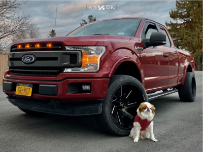 2019 Ford F-150 - 22x12 -51mm - ARKON OFF-ROAD Lincoln - Leveling Kit - 305/50R22