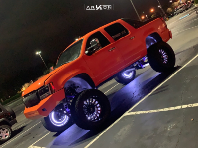 1 2007 Avalanche Chevrolet Cognito Suspension Lift 12in Arkon Off Road Alexander Black