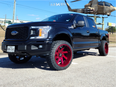 2019 Ford F-150 - 22x12 -51mm - ARKON OFF-ROAD Lincoln - Leveling Kit - 33" x 12.5"