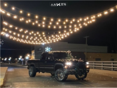 2002 Chevrolet Silverado 1500 Wheel Offset Aggressive > 1" Outside