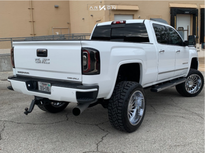 1 2017 Sierra 3500 Hd Gmc Bds Suspension Lift 45in Arkon Off Road Caesar Chrome