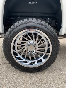 1 2017 Sierra 3500 Hd Gmc Bds Suspension Lift 45in Arkon Off Road Caesar Chrome