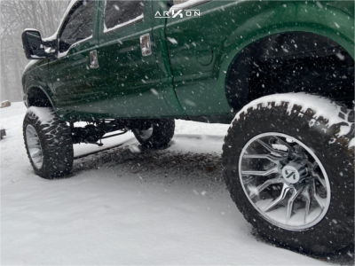 1 2002 F 350 Super Duty Ford Custom Lifted 12in Arkon Off Road Roosevelt Chrome