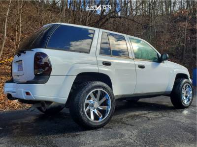 1 2002 Trailblazer Chevrolet 3 Inch Level Suspension Lift 3in Arkon Off Road Arkon Lincolns Chrome