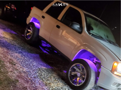 1 2002 Trailblazer Chevrolet 3 Inch Level Suspension Lift 3in Arkon Off Road Arkon Lincolns Chrome