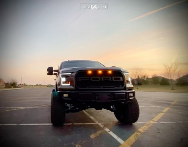 1 2015 F 150 Ford Pro Comp Suspension Lift 7in Arkon Off Road Lincoln Black