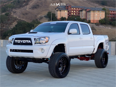 2009 Toyota Tacoma - 22x12 -51mm - ARKON OFF-ROAD Caesar - Suspension Lift 6" - 305/45R22