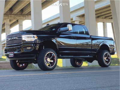 2019 Ram 2500 - 22x12 -51mm - ARKON OFF-ROAD Lincoln - Suspension Lift 4.5" - 35" x 12.5"