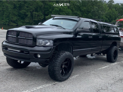 1 2005 Ram 2500 Dodge Thuren Suspension Lift 6in Arkon Off Road Lincoln Black