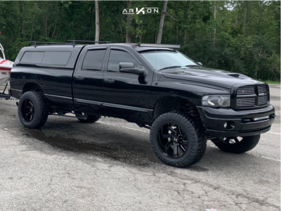 1 2005 Ram 2500 Dodge Thuren Suspension Lift 6in Arkon Off Road Lincoln Black