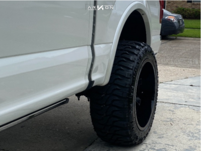 1 2016 F 150 Ford Rough Country Suspension Lift 6in Arkon Off Road Roosevelt Black