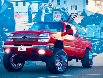 2003 Chevrolet Silverado 1500 - 24x14 -81mm - ARKON OFF-ROAD Caesar - Suspension Lift 6" - 35" x 13.5"