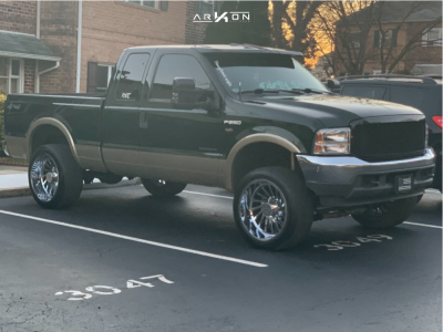 2000 Ford F-250 Super Duty - 22x12 -51mm - ARKON OFF-ROAD Caesar - Suspension Lift 4" - 315/45R22