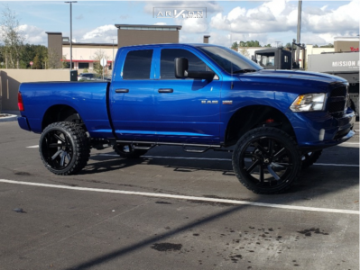 2018 Ram 1500 - 26x14 -76mm - ARKON OFF-ROAD Lincoln - Suspension Lift 6" & Body 3" - 37" x 13.5"