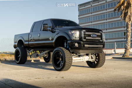2016 Ford F-250 Super Duty - 26x14 -81mm - ARKON OFF-ROAD Lincoln - Lifted >12" - 40" x 15.5"