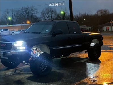 1 2003 Sierra 1500 Hd Gmc Rough Country Suspension Lift 4in Arkon Off Road Alexander Black