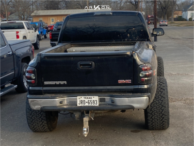 1 2003 Sierra 1500 Hd Gmc Rough Country Suspension Lift 4in Arkon Off Road Alexander Black