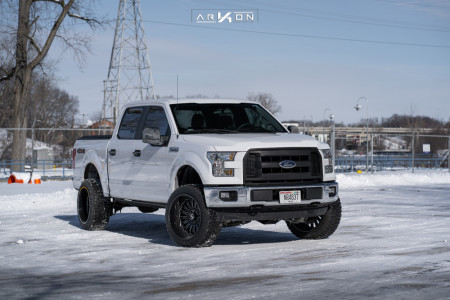 1 2015 F 150 Ford Bds Suspension Lift 4in Arkon Off Road Alexander Black