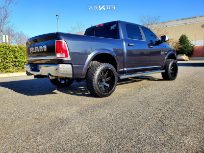 1 2017 1500 Ram 2 Inch Level Air Suspension Arkon Off Road Lincoln Black