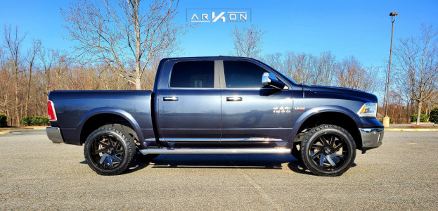 1 2017 1500 Ram 2 Inch Level Air Suspension Arkon Off Road Lincoln Black