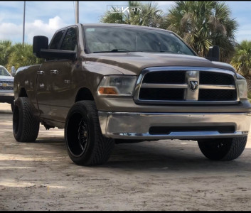 2009 Dodge Ram 1500 - 20x12 -51mm - ARKON OFF-ROAD Alexander - Leveling Kit - 32" x 11.5"