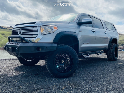 2014 Toyota Tundra - 20x12 -51mm - ARKON OFF-ROAD Caesar - Suspension Lift 6" - 35" x 12.5"