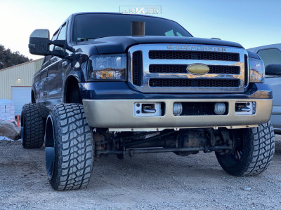2006 Ford F-350 Super Duty - 24x14 -76mm - ARKON OFF-ROAD Caesar - Suspension Lift 5" - 35" x 12.5"