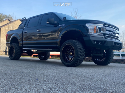 1 2018 F 150 Ford Superlift Suspension Lift 6in Arkon Off Road Caesar Black