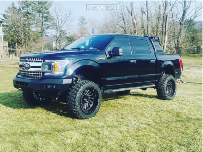 1 2018 F 150 Ford Superlift Suspension Lift 6in Arkon Off Road Caesar Black