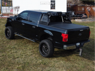 1 2018 F 150 Ford Superlift Suspension Lift 6in Arkon Off Road Caesar Black