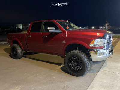 1 2014 3500 Ram Rough Country Suspension Lift 3in Arkon Off Road Alexander Black