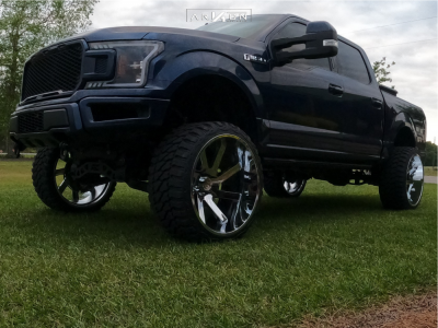 1 2019 F 150 Ford Rough Country Suspension Lift 8in Arkon Off Road Lincoln Chrome