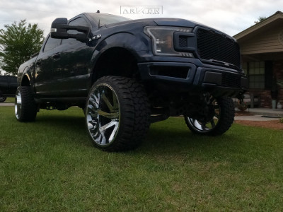 1 2019 F 150 Ford Rough Country Suspension Lift 8in Arkon Off Road Lincoln Chrome