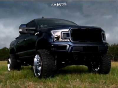 1 2019 F 150 Ford Rough Country Suspension Lift 8in Arkon Off Road Lincoln Chrome