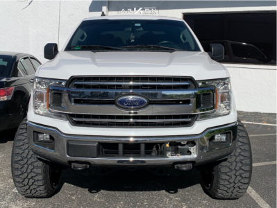 1 2019 F 150 Ford Rough Country Suspension Lift 6in Arkon Off Road Lincoln Machined Black
