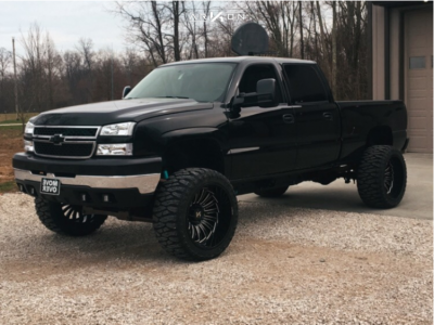 2005 Chevrolet Silverado 2500 HD - 24x14 -81mm - ARKON OFF-ROAD Alexander - Suspension Lift 5" - 36" x 40"