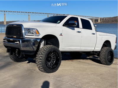 2015 Ram 2500 - 22x14 -81mm - ARKON OFF-ROAD Alexander - Suspension Lift 6.5" - 35" x 15.5"