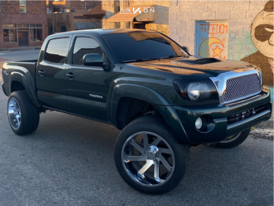 2009 Toyota Tacoma - 22x12 -51mm - ARKON OFF-ROAD Lincoln - Suspension Lift 4.5" - 315/65R22
