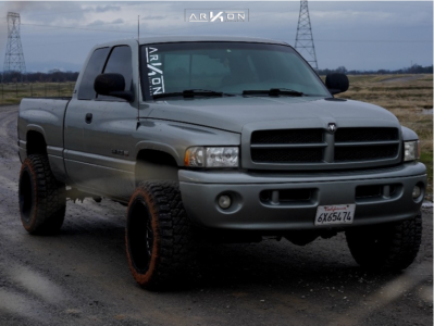 2001 Dodge Ram 1500 - 20x12 -51mm - ARKON OFF-ROAD Caesar - Suspension Lift 2.5" - 33" x 12.5"