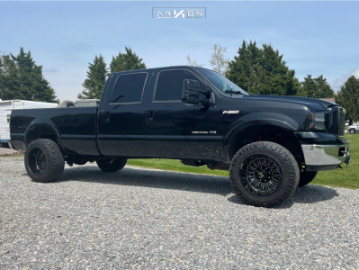 2007 Ford F-350 Super Duty - 20x12 -51mm - ARKON OFF-ROAD Alexander - Leveling Kit - 35" x 12.5"