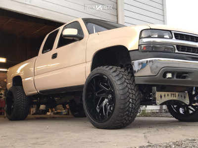 2001 Chevrolet Silverado 1500 - 24x14 -81mm - ARKON OFF-ROAD Cleopatra - Suspension Lift 8" - 35" x 13.5"