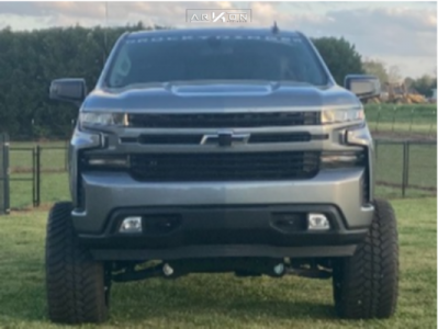 1 2020 Silverado 1500 Chevrolet Full Throttle Suspension Lift 9in Arkon Off Road Lincoln Black