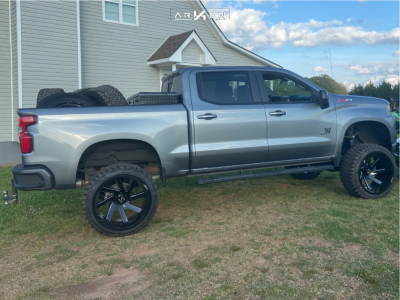 1 2020 Silverado 1500 Chevrolet Full Throttle Suspension Lift 9in Arkon Off Road Lincoln Black