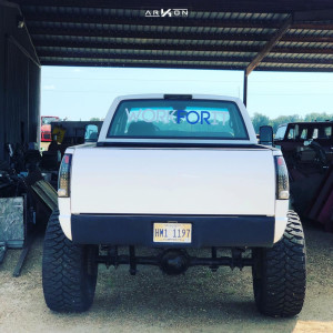 1 1998 K1500 Gmc Rough Country Suspension Lift 6in Body 3in Arkon Off Road Caesar Machined Accents