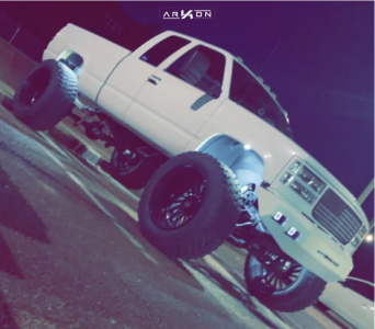 1 1998 K1500 Gmc Rough Country Suspension Lift 6in Body 3in Arkon Off Road Caesar Machined Accents