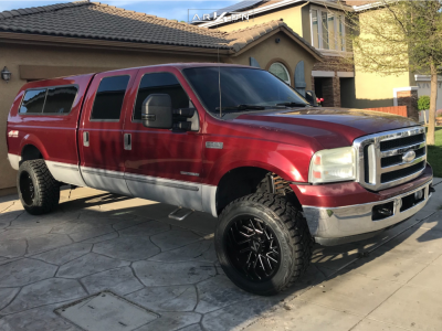 2000 Ford F-350 Super Duty - 20x12 -51mm - ARKON OFF-ROAD Mandela - Leveling Kit - 33" x 12.5"