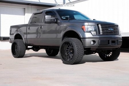 2012 Ford F-150 - 24x14 -81mm - ARKON OFF-ROAD Caesar - Suspension Lift 6" - 35" x 13.5"
