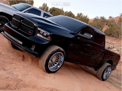 1 2013 1500 Ram Air Ride Technologies Air Suspension Arkon Off Road Caesar Chrome